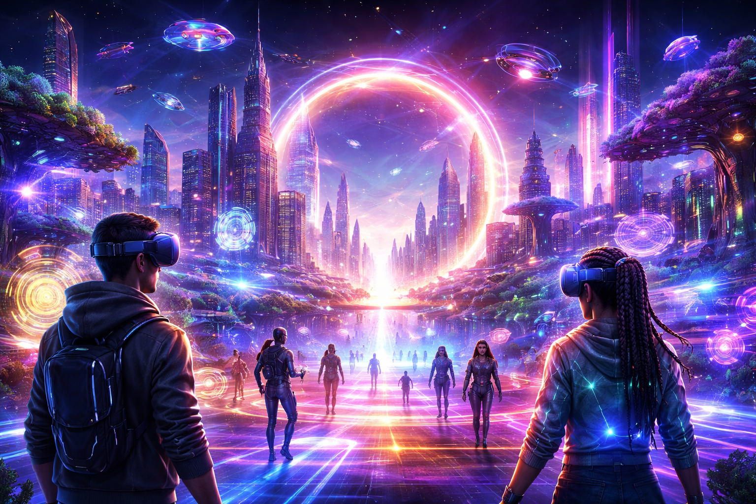 Metaverse Virtual Worlds